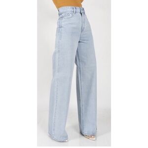 Light Wash Tall Wide Leg Jeans